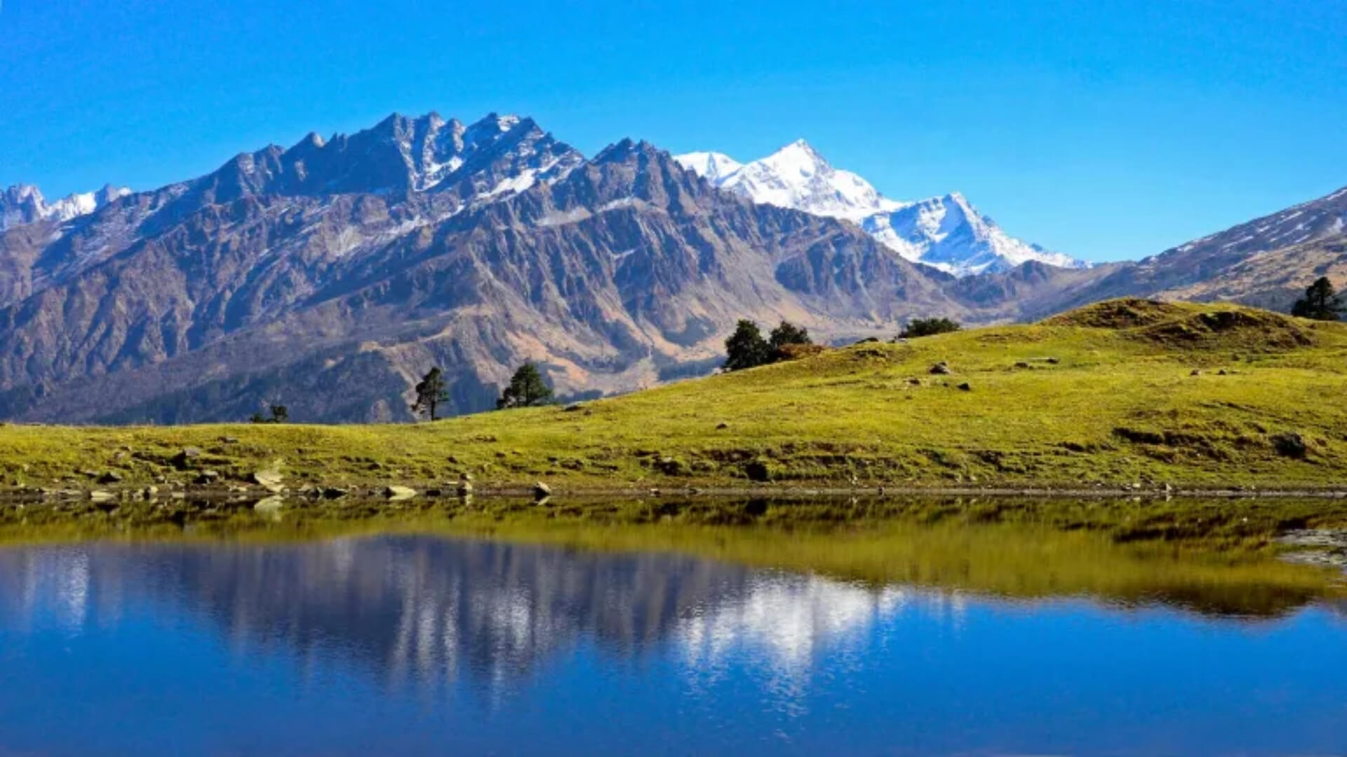 Brahmatal Frozen Lake